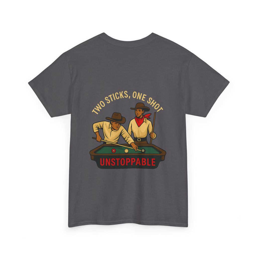Scotch Doubles Unstoppable Billiards Tee