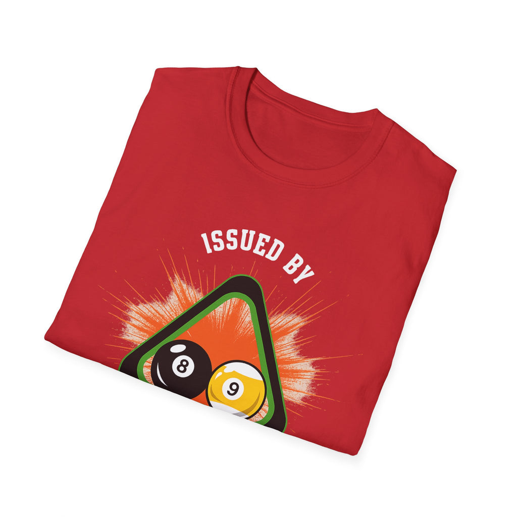 Issued By Cue Crew Supply V1 Core Line Billiards Gildan Tee