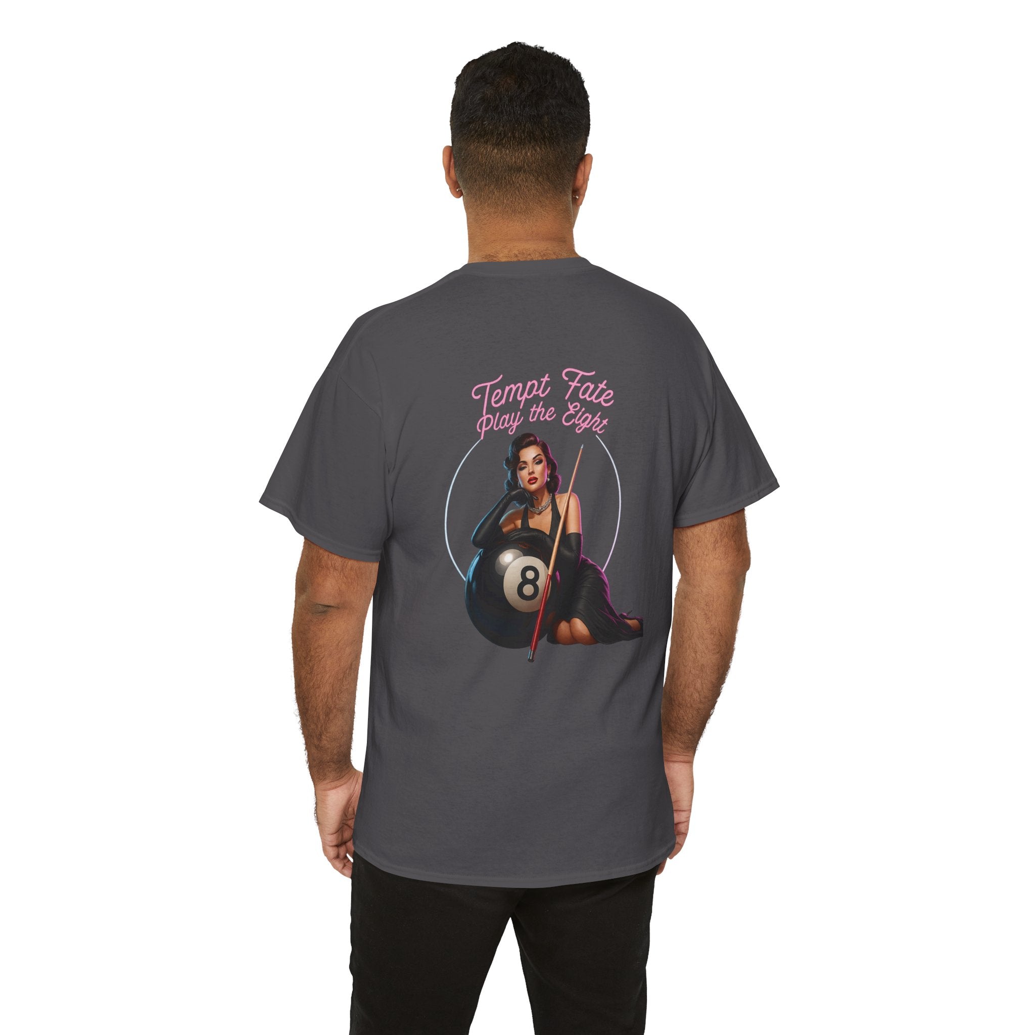 Tempt Fate Play The Eight Gildan Billiards Gildan Tee