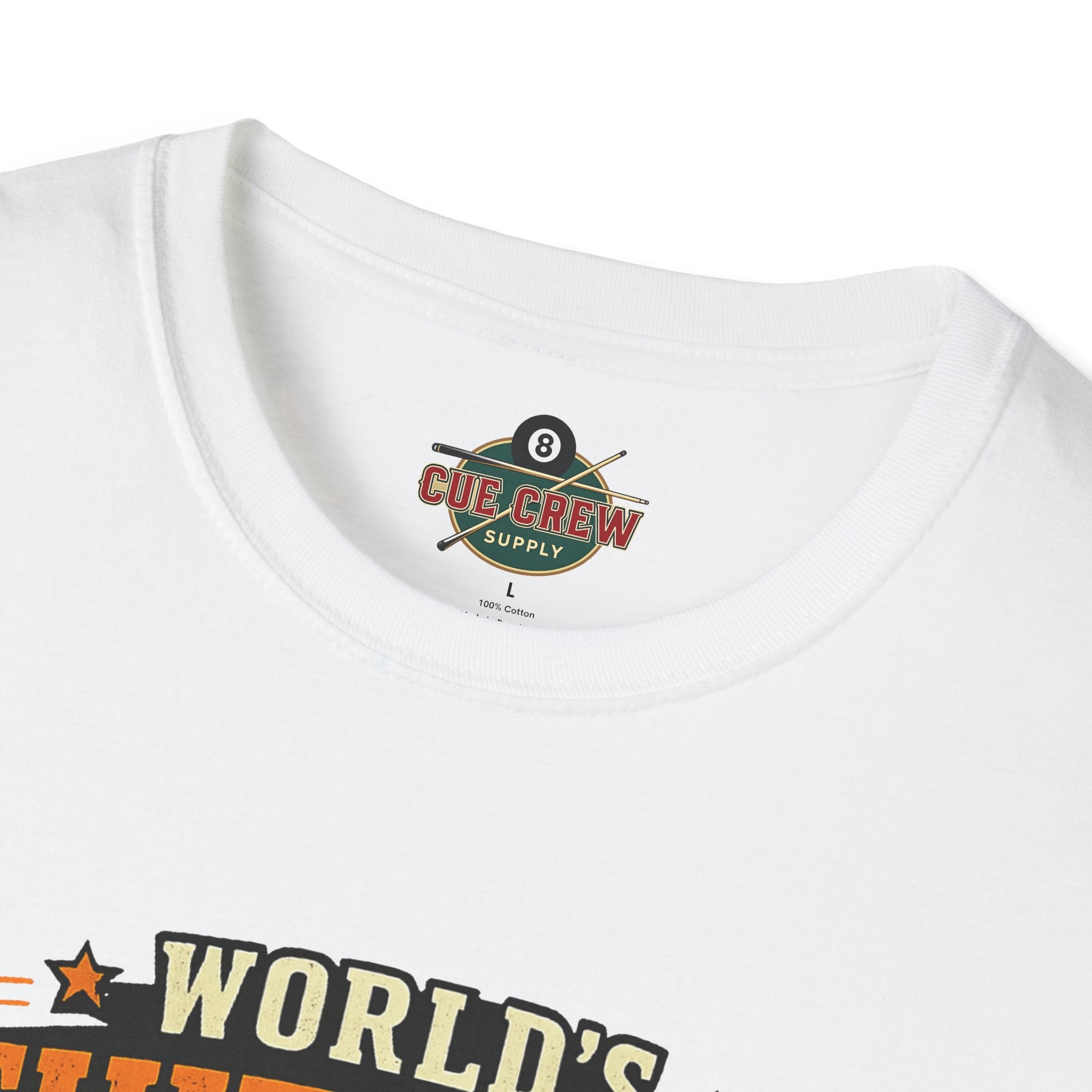 World’s Shittiest Pool Player Funny Billiards T-Shirt