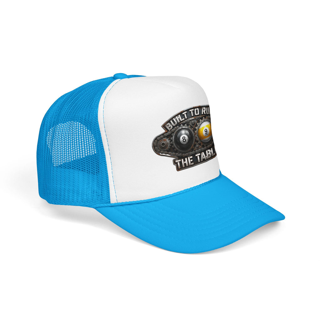 Built to Run the Table OTTO 39-165 Foam Trucker Hat – Billiards Snapback