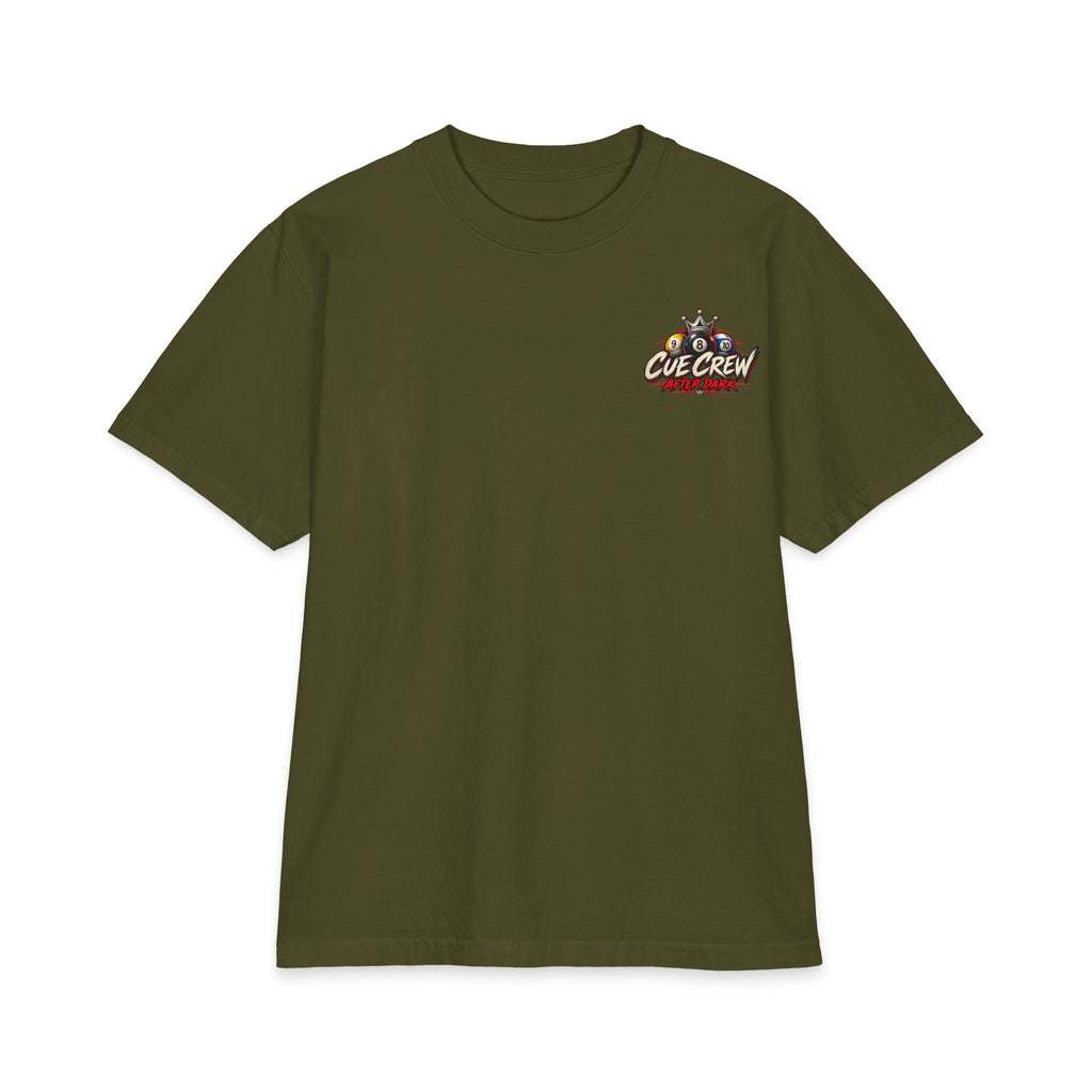 Leftovers – We Ain’t Done Yet – Cue Crew After Dark Billiards T-Shirt