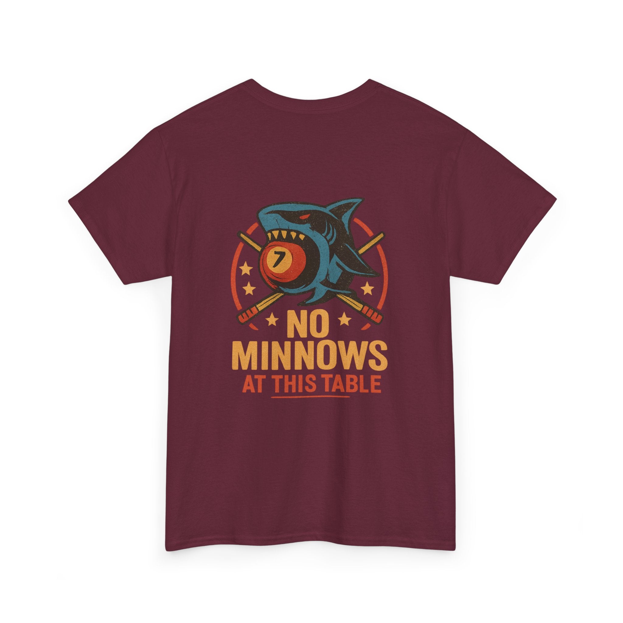 No Minnows At This Table Billiards Tee