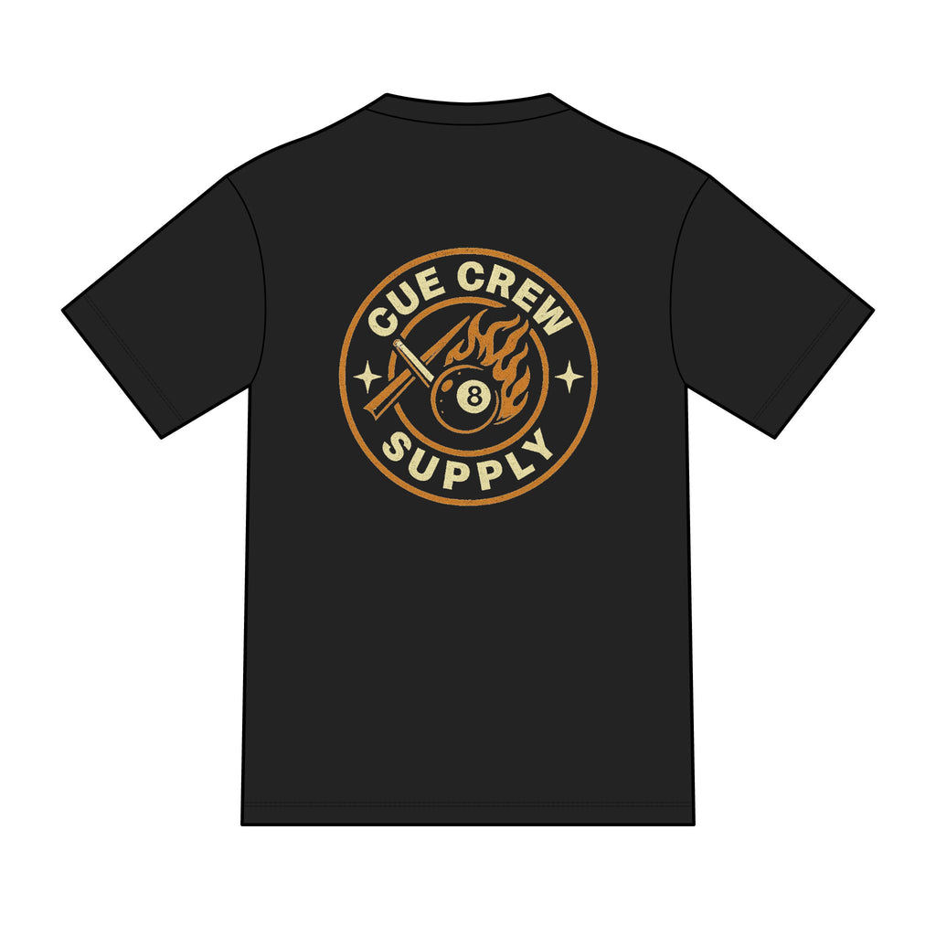 Cue Crew Supply Billiards Tri-Blend Tee