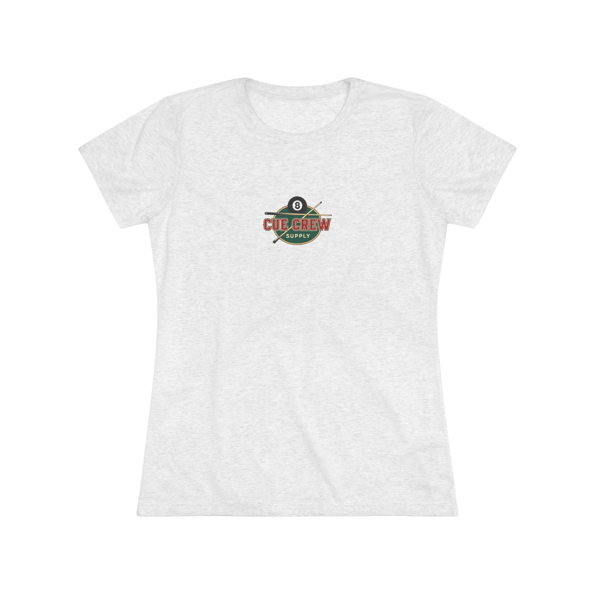 I Shoot Pool Because Shooting People Is Frowned Upon Ladies Billiards Next Level Tri-Blend Tee