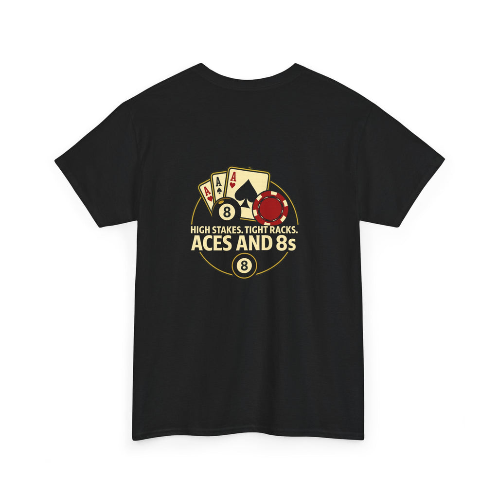 Aces and 8s Black Tee