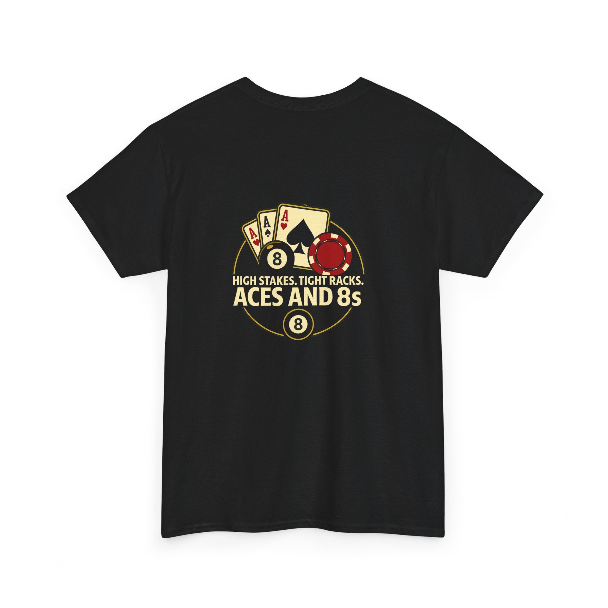 Aces and 8s Black Tee