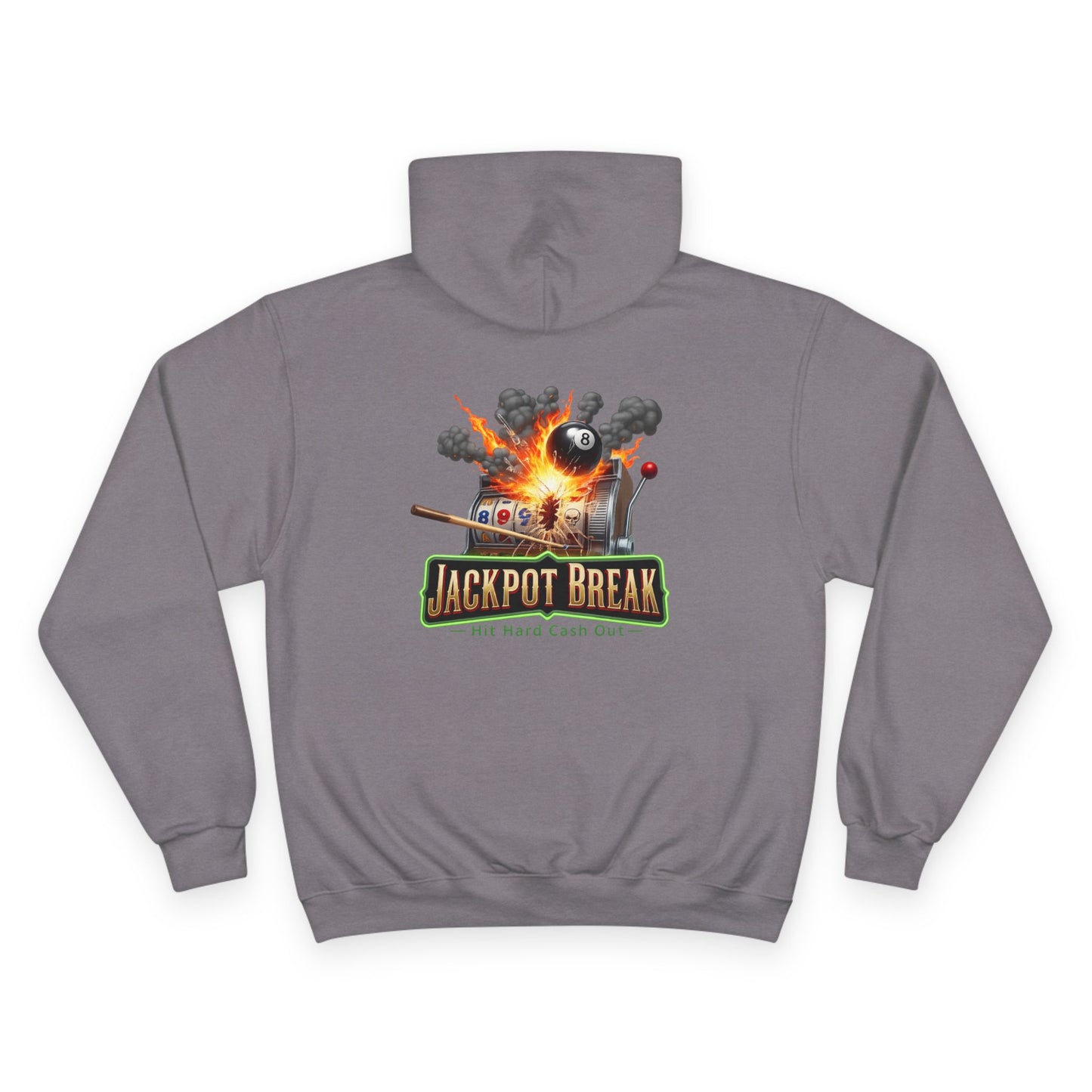 Jackpot Break Casino Billiards Mashup Champion Hoodie