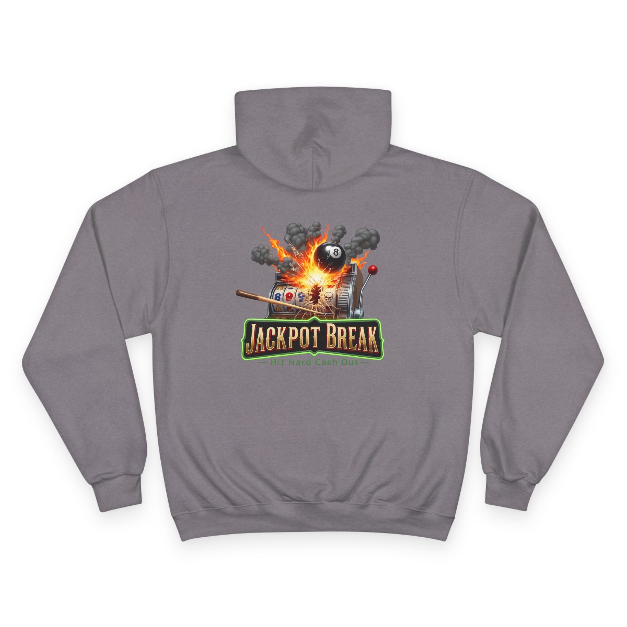Jackpot Break Casino Billiards Mashup Champion Hoodie