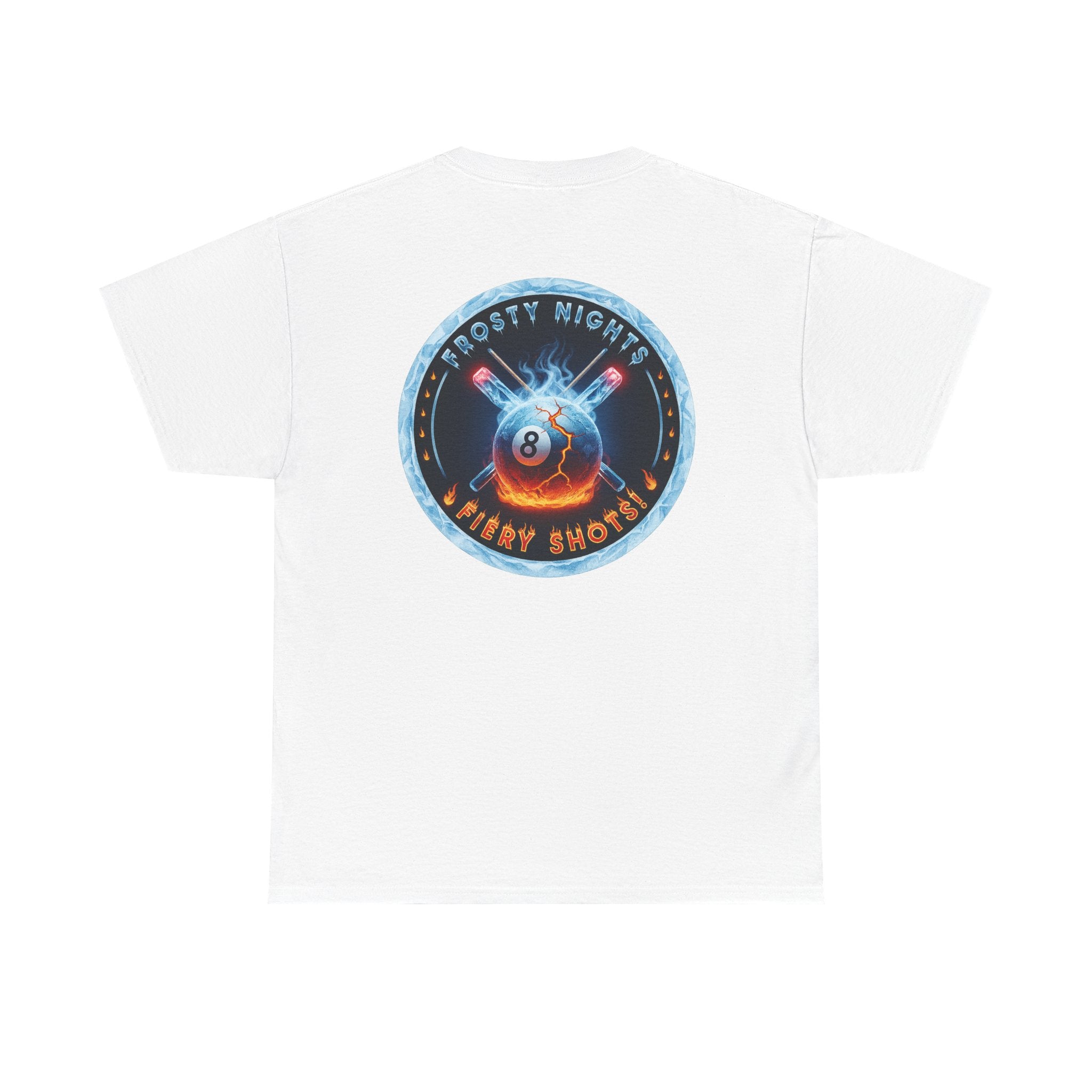 Frosty Nights Fiery Shots Gildan Tee