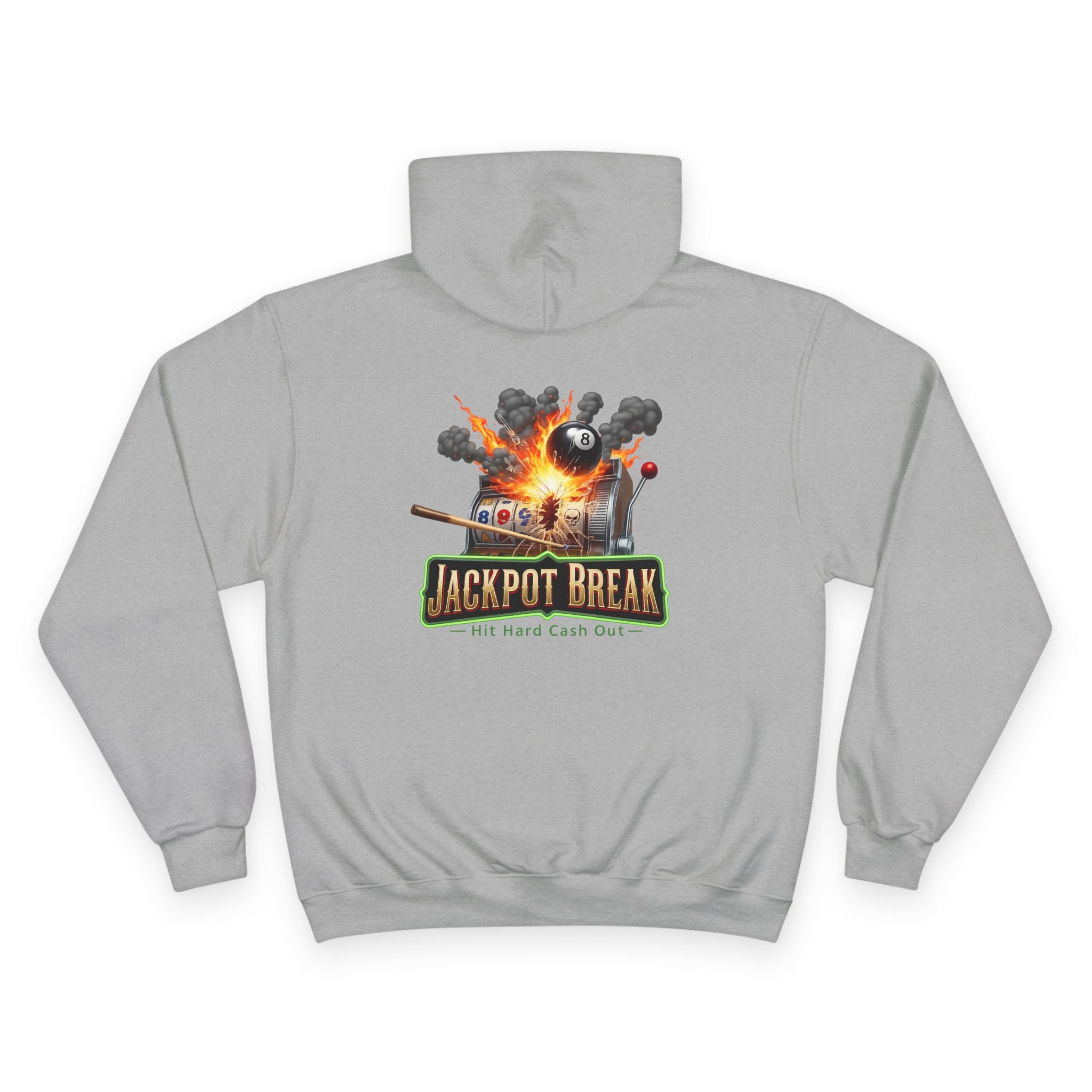 Jackpot Break Casino Billiards Mashup Champion Hoodie