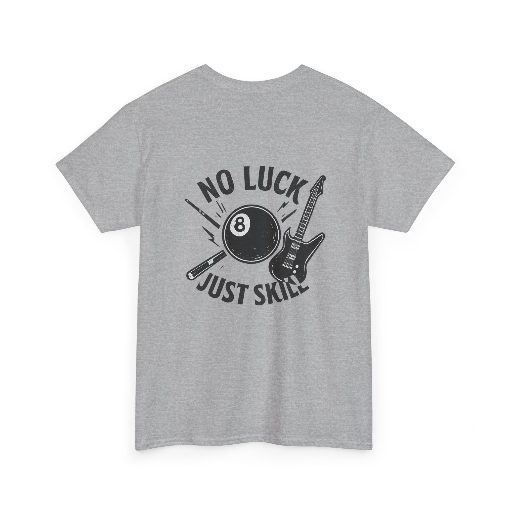 No Luck Just Skill Billiards Tee