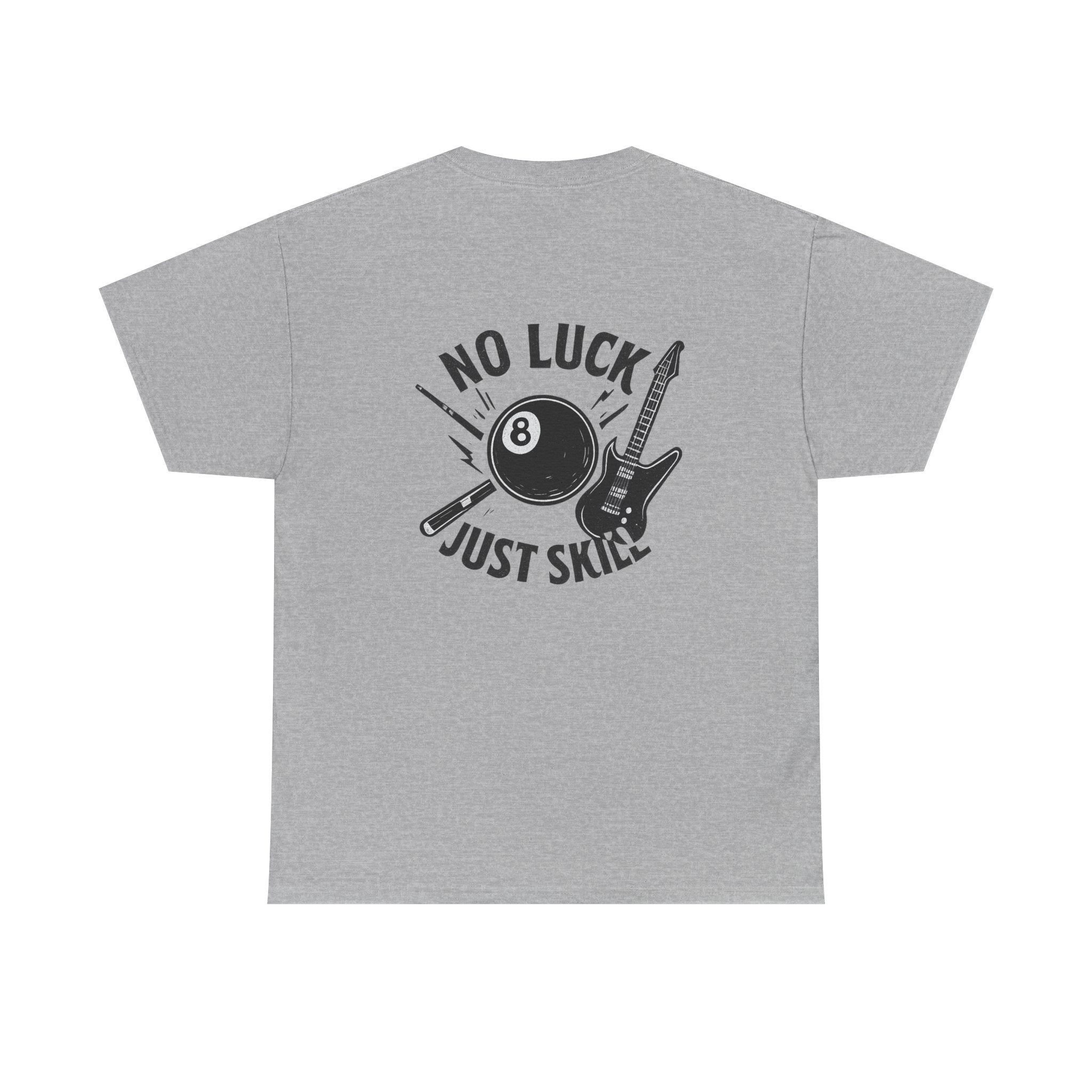 No Luck Just Skill Billiards Tee