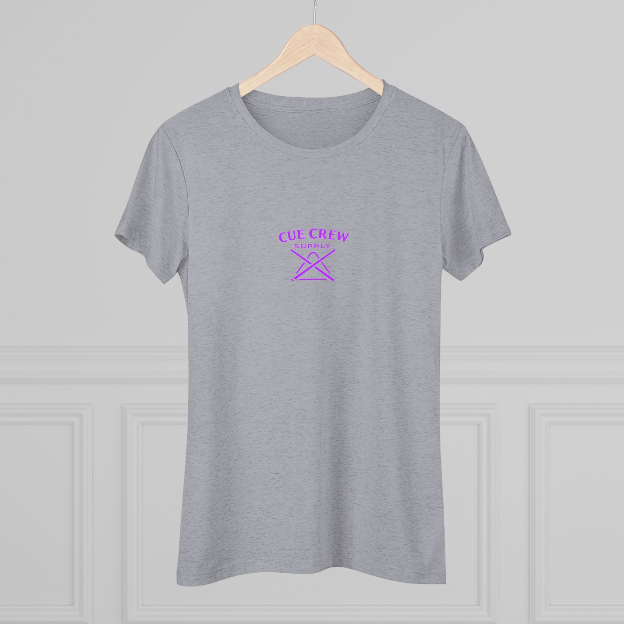 Bow Down - The Table Has A Queen Next Level Women's Tri-Blend Tee