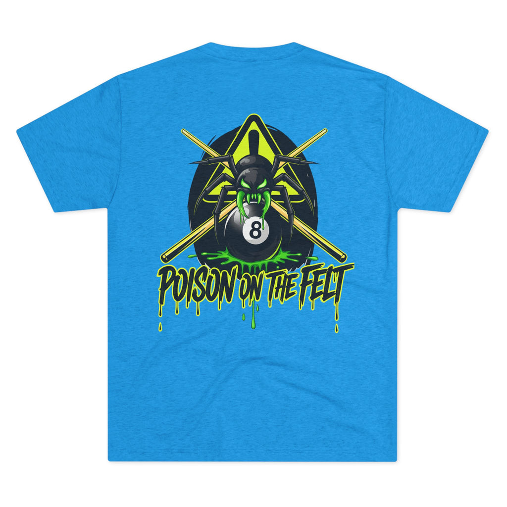Poison on the Felt Billiards Spider Next Level Tee