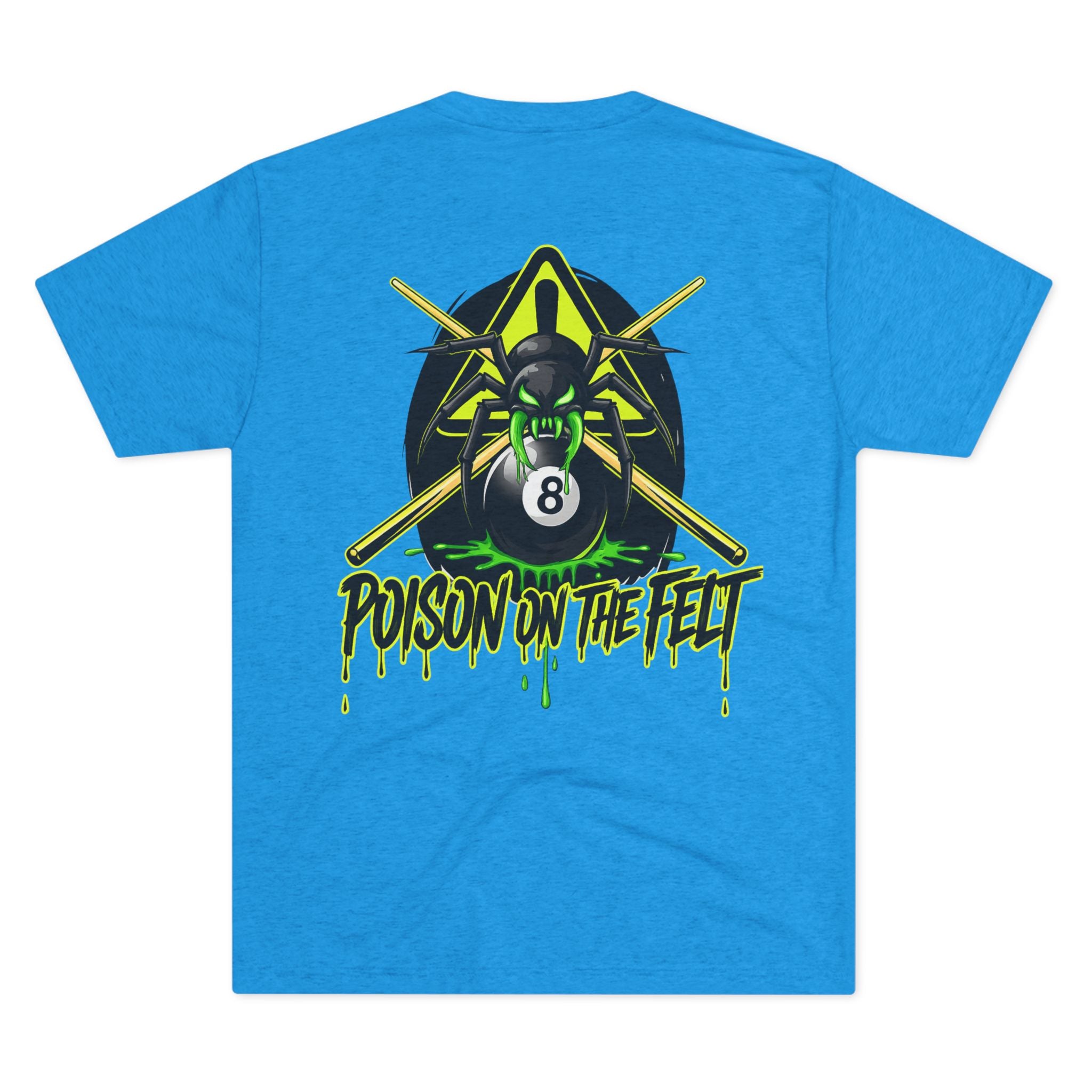 Poison on the Felt Billiards Spider Next Level Tee