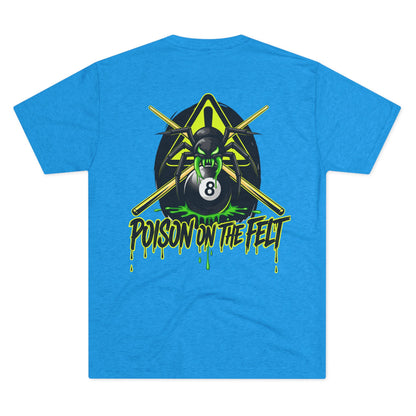 Poison on the Felt Billiards Spider Next Level Tee