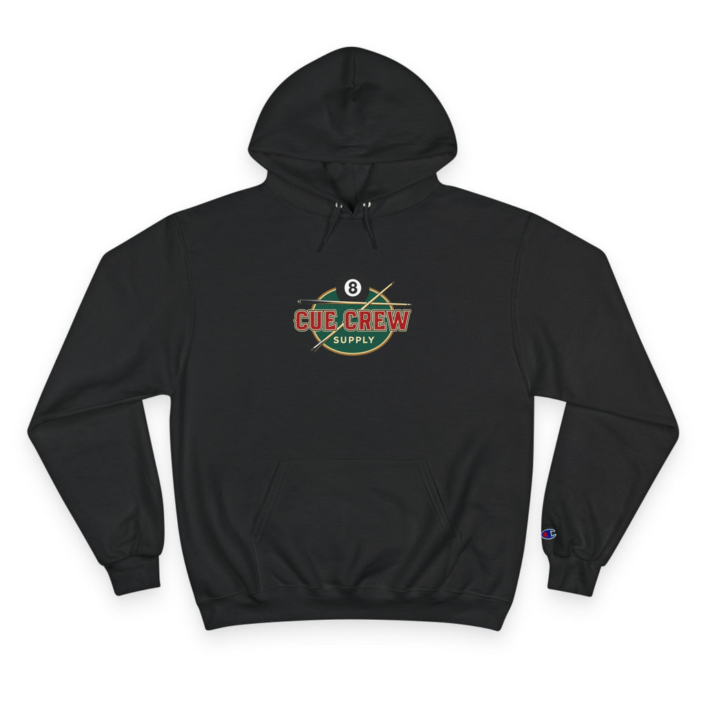 Issued By Cue Crew Supply Skull Billiards Champion Hoodie