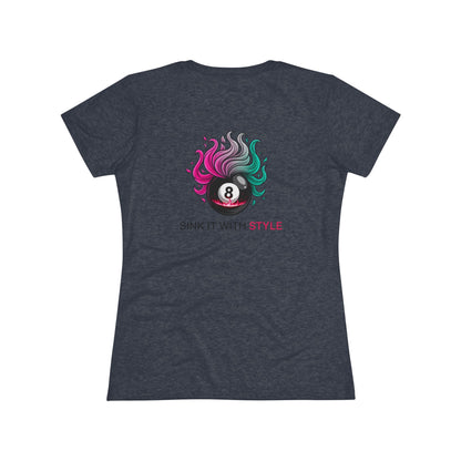 Sink It With Style Next Level Women's Tri-Blend Tee