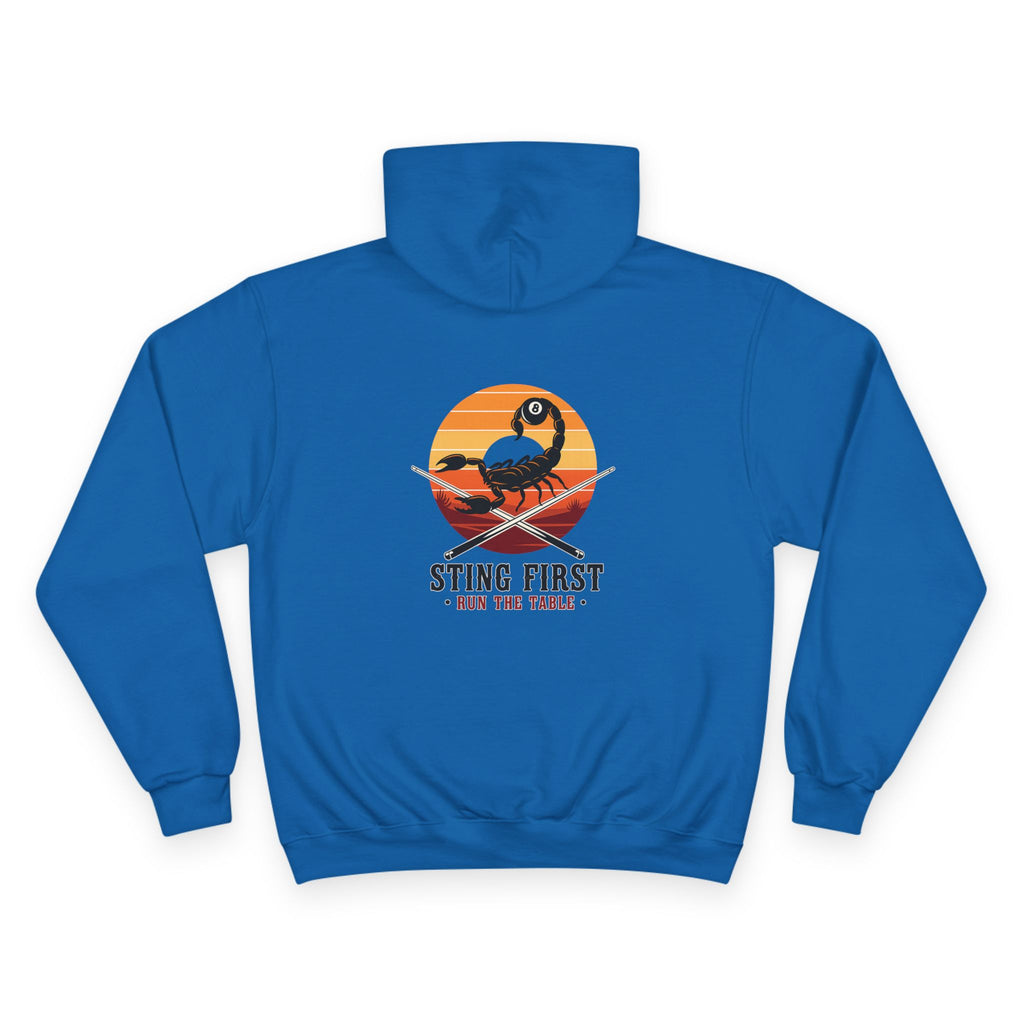 Sting First - Run The Table Billiards Champion Hoodie