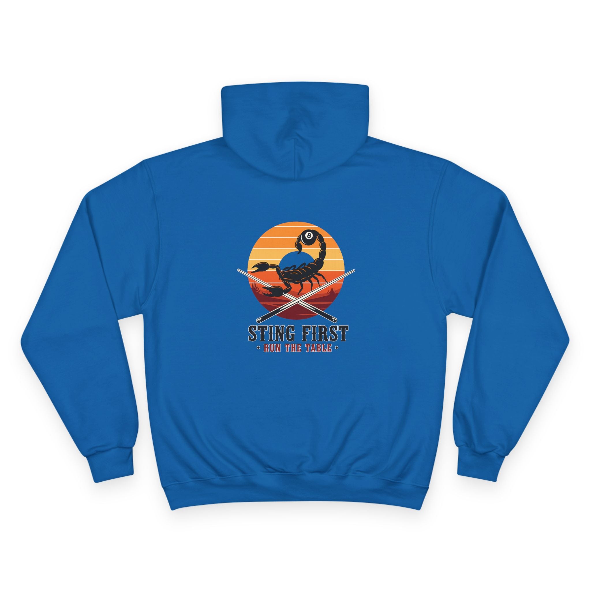 Sting First - Run The Table Billiards Champion Hoodie