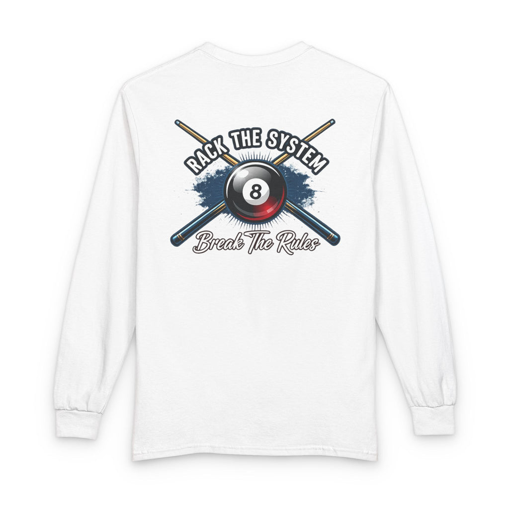 Rack the System Billiards Gildan Long Sleeve T-Shirt
