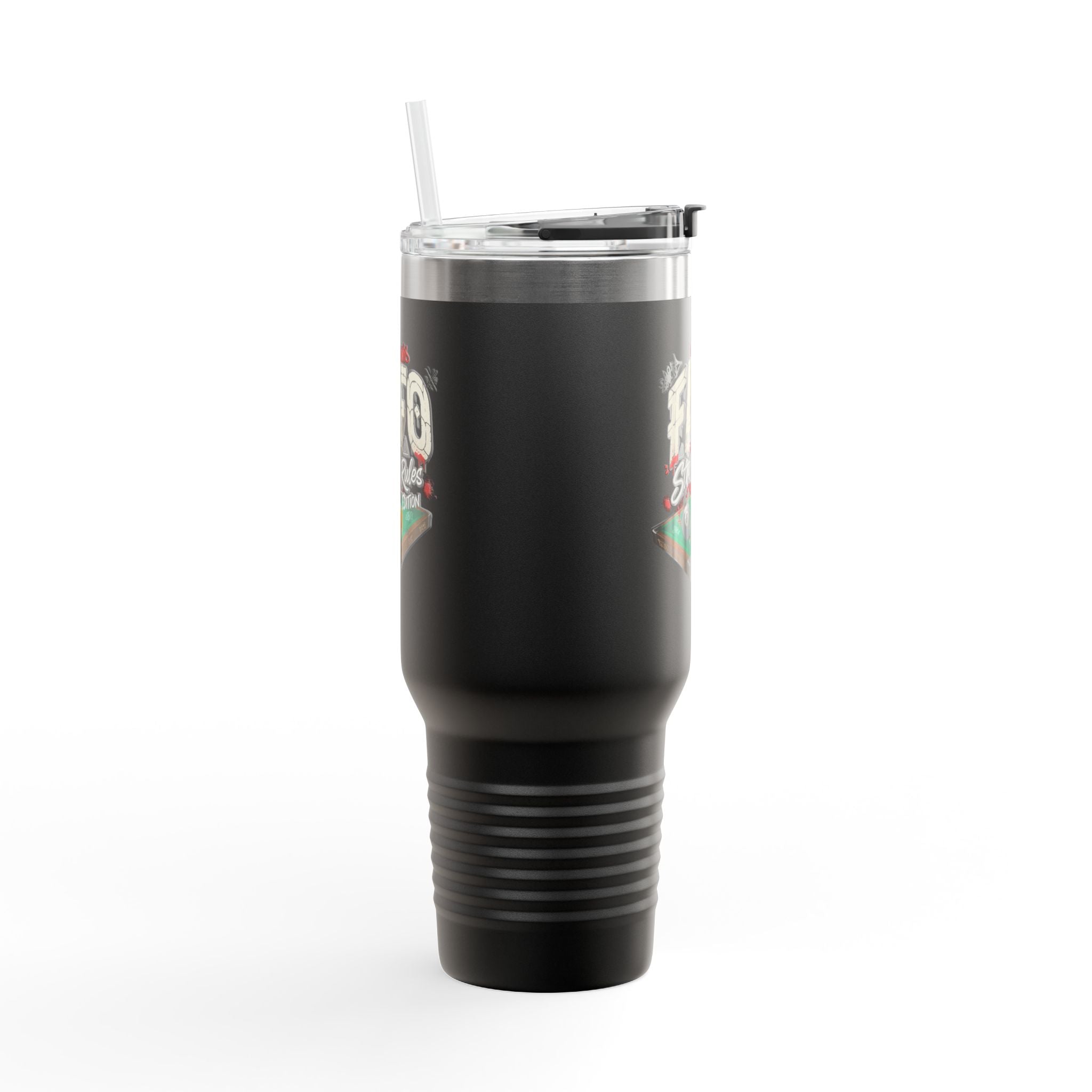 F Around Find Out Street Edition Billiards 40 oz. Tumbler