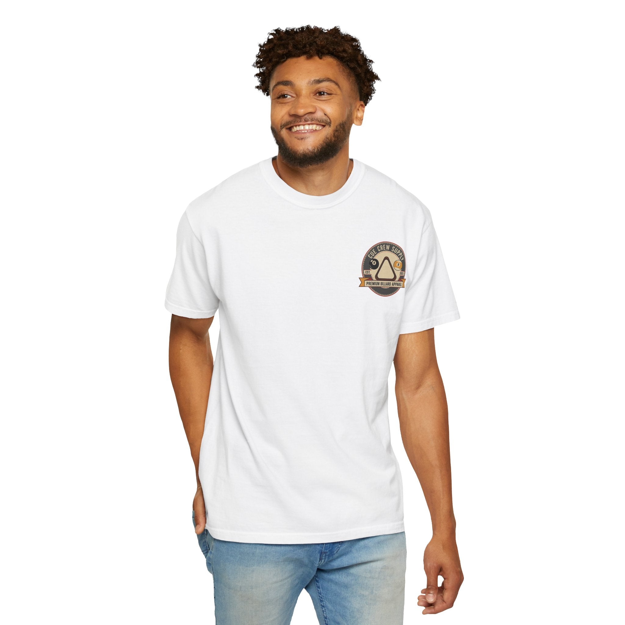 Still Shootin' Straight Pool Skeleton Comfort Colors Tee