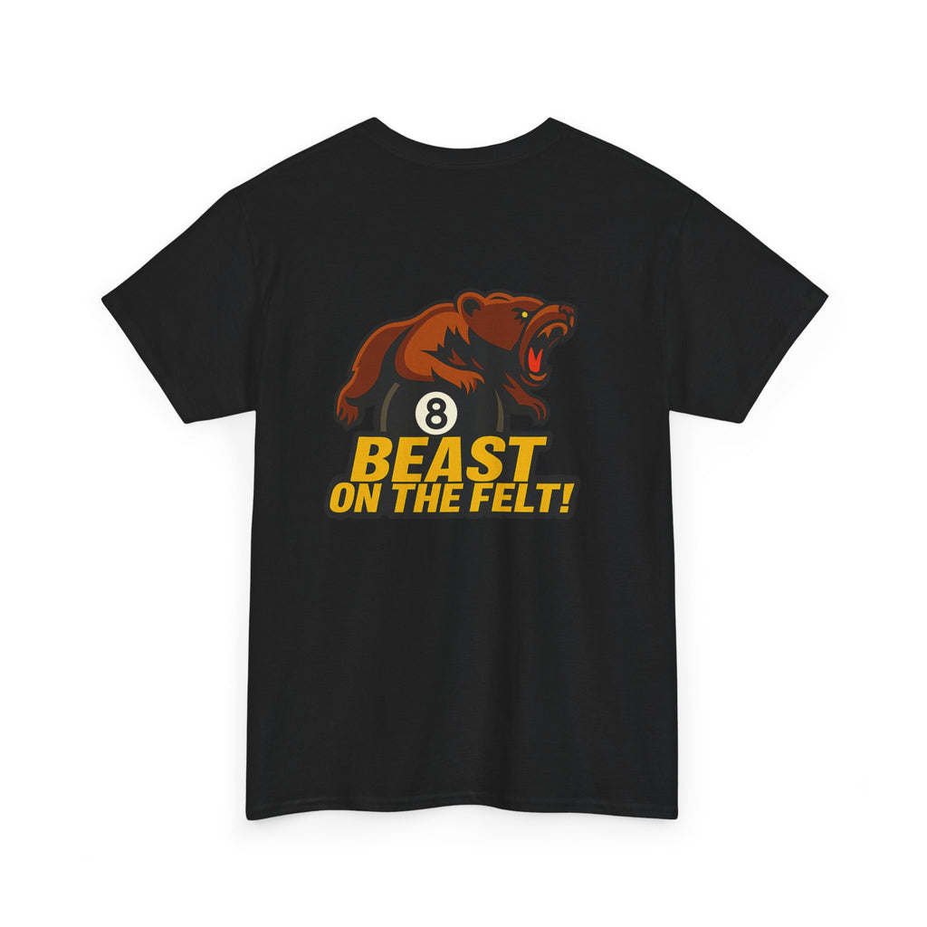 Beast On The Felt Black Gildan Tee