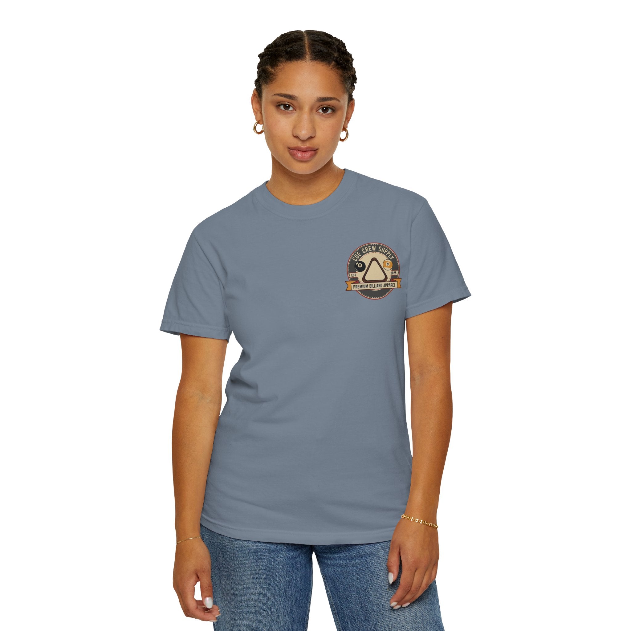 Old Tunes Cold Beer Pure Stroke Retro Music & Pool Comfort Colors Tee