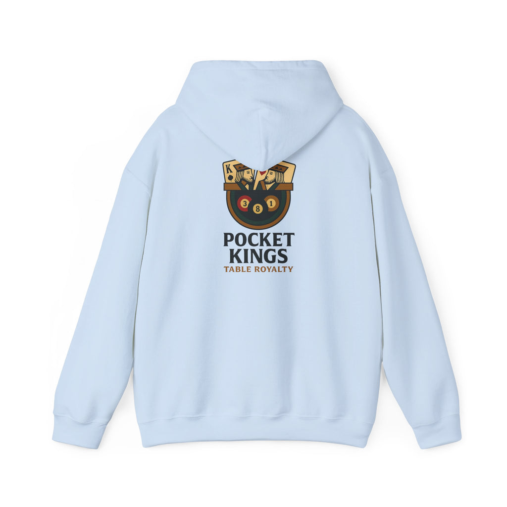 Pocket Kings Table Royalty Billiards Pool Unisex Gildan Hoodie