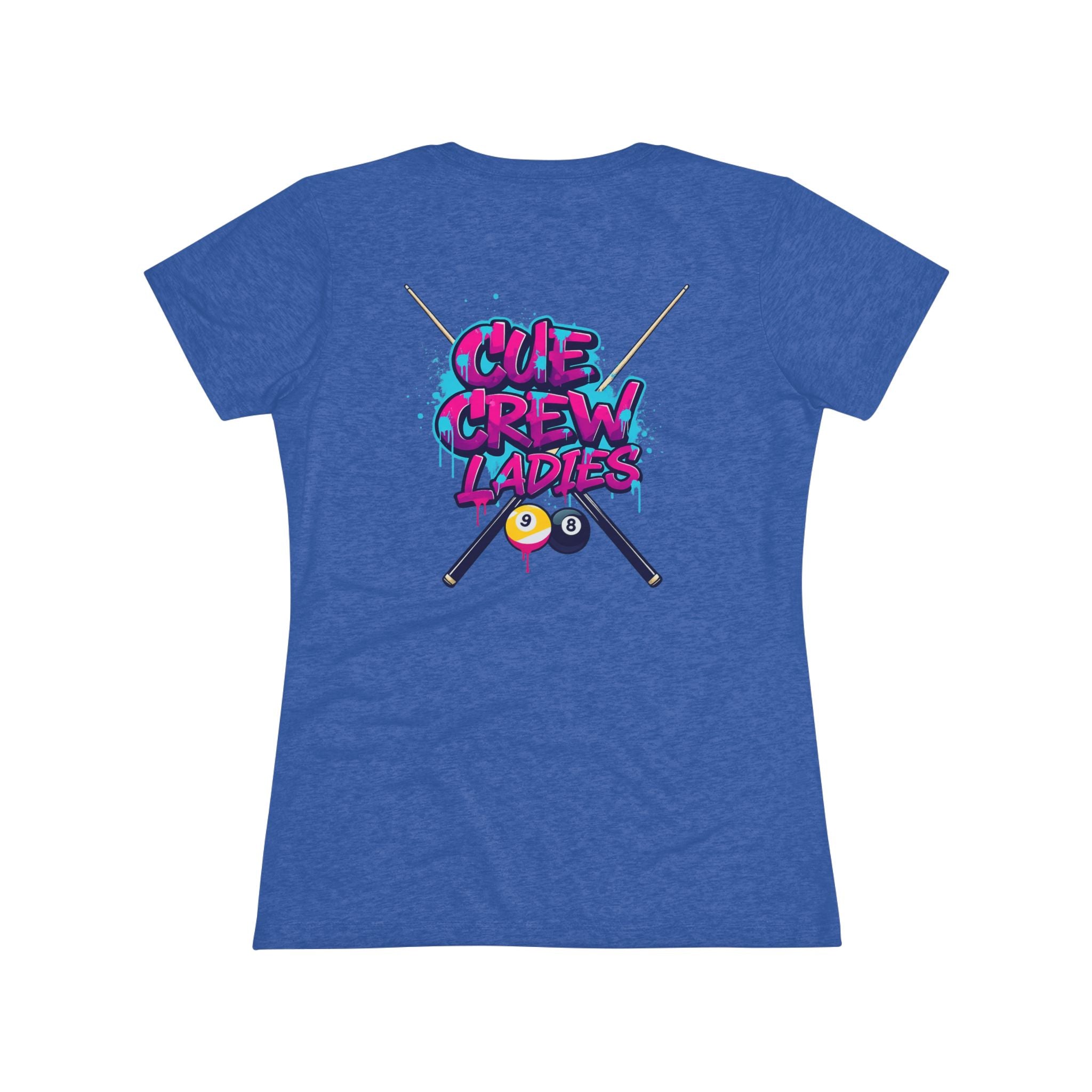 Cue Crew Ladies Next Level Women's Tri-Blend Tee