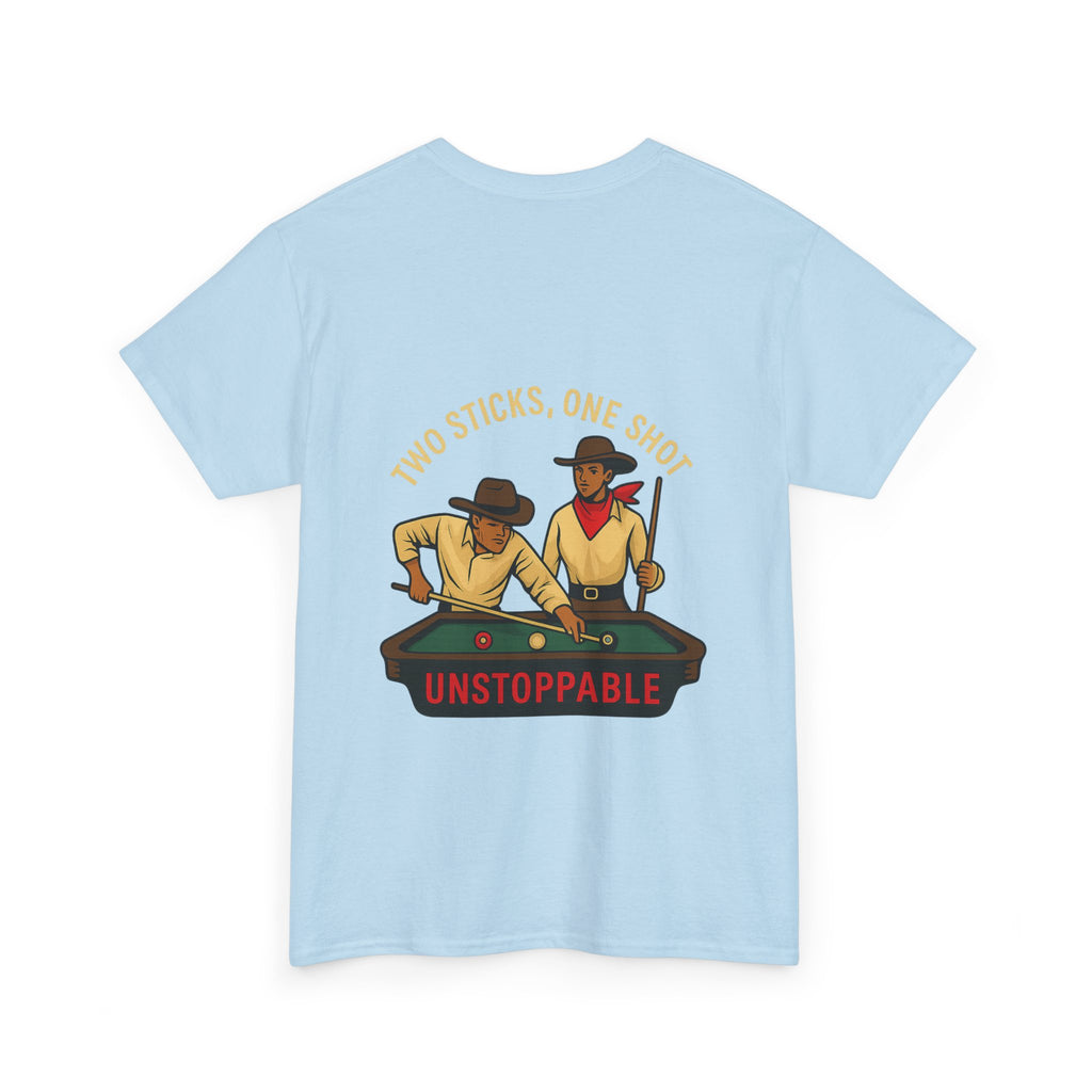 Scotch Doubles Unstoppable Billiards Tee