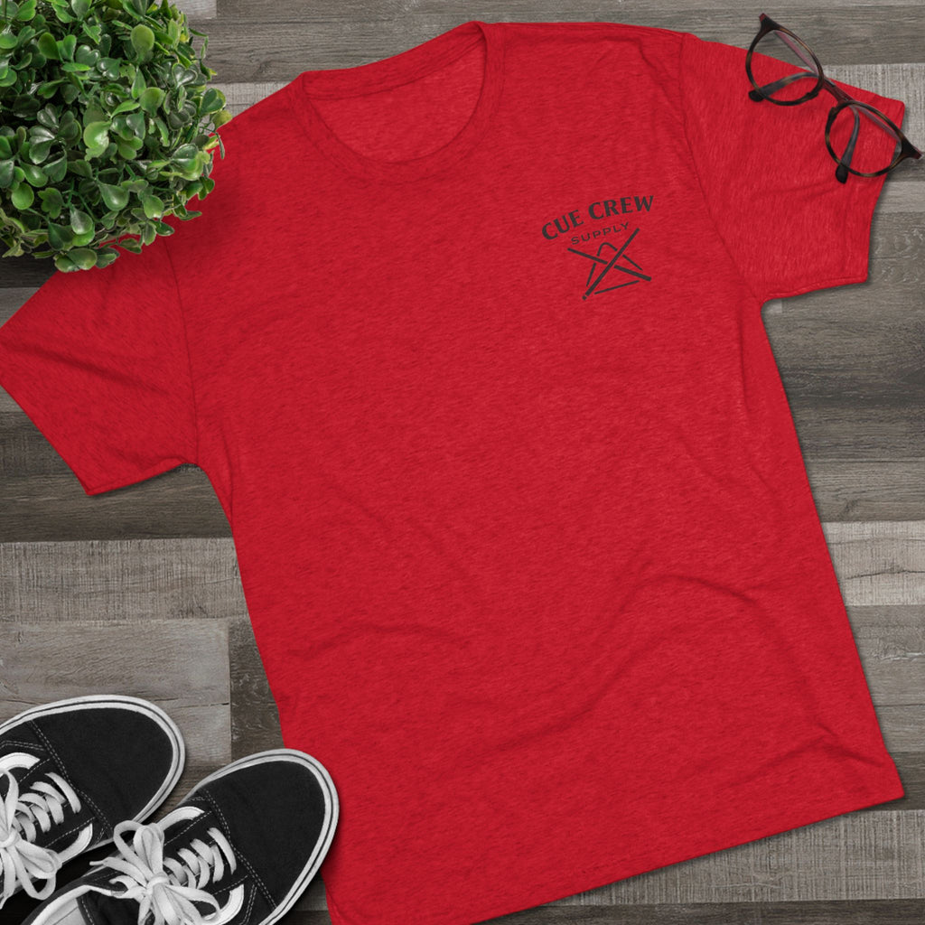 Leftovers Black Logo Chompers Next Level Tri-Blend Tee