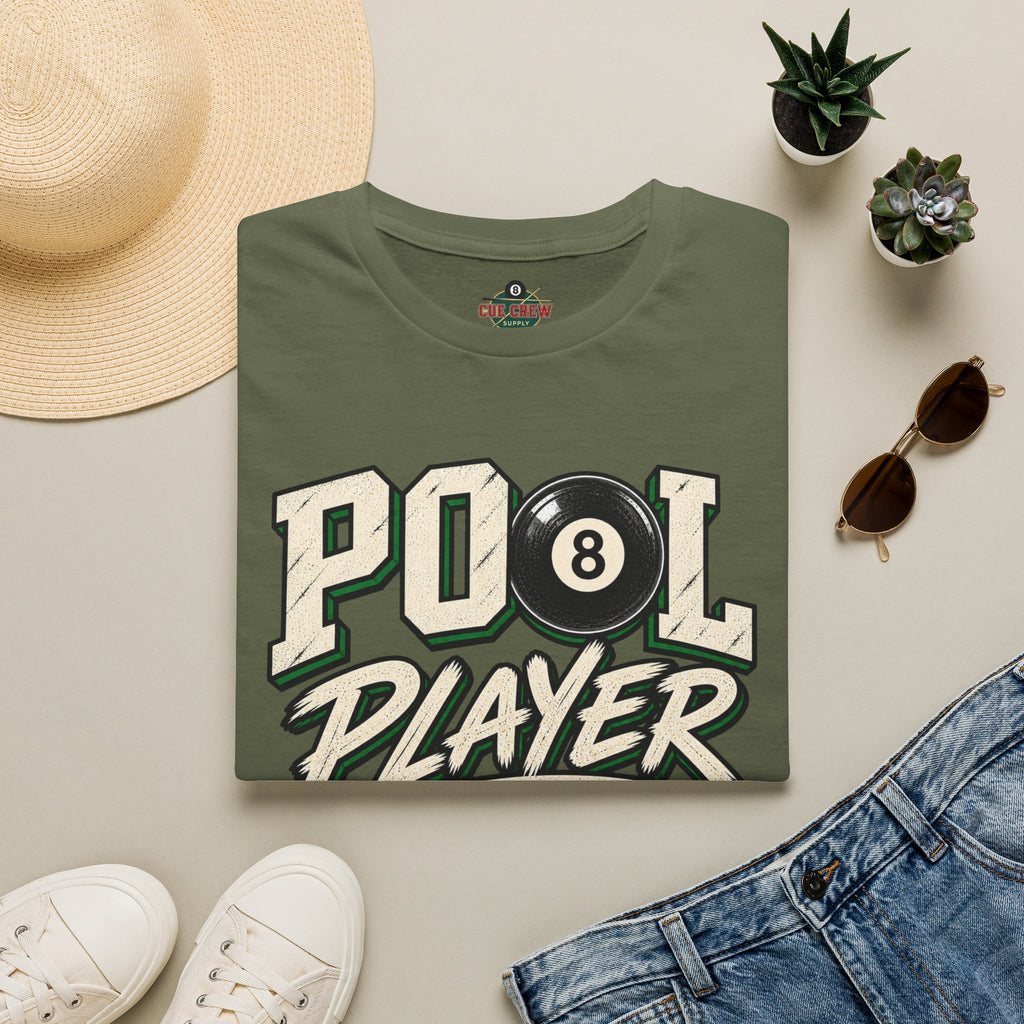 Pool Player Results May Vary – Funny Billiards T-Shirt