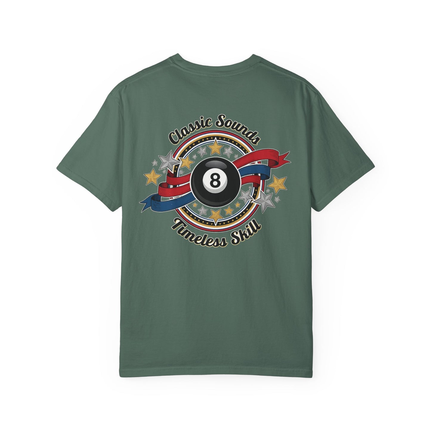 Classic Sound, Timeless Skill Billiards Comfort Colors Tee