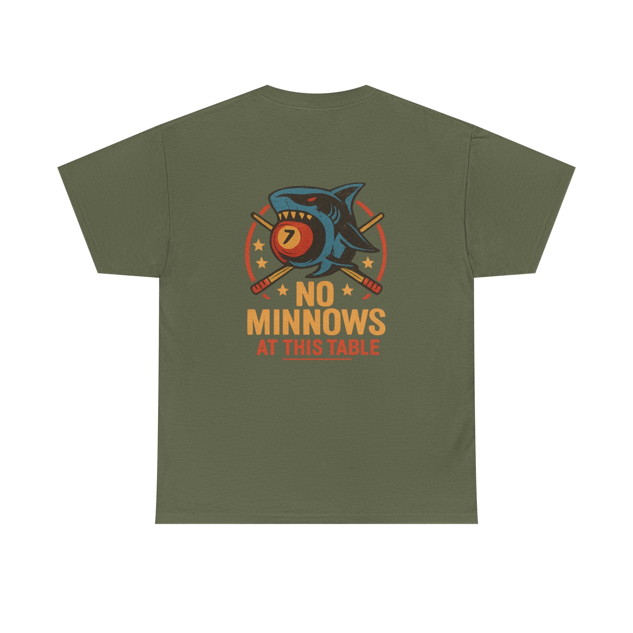 No Minnows At This Table Billiards Tee