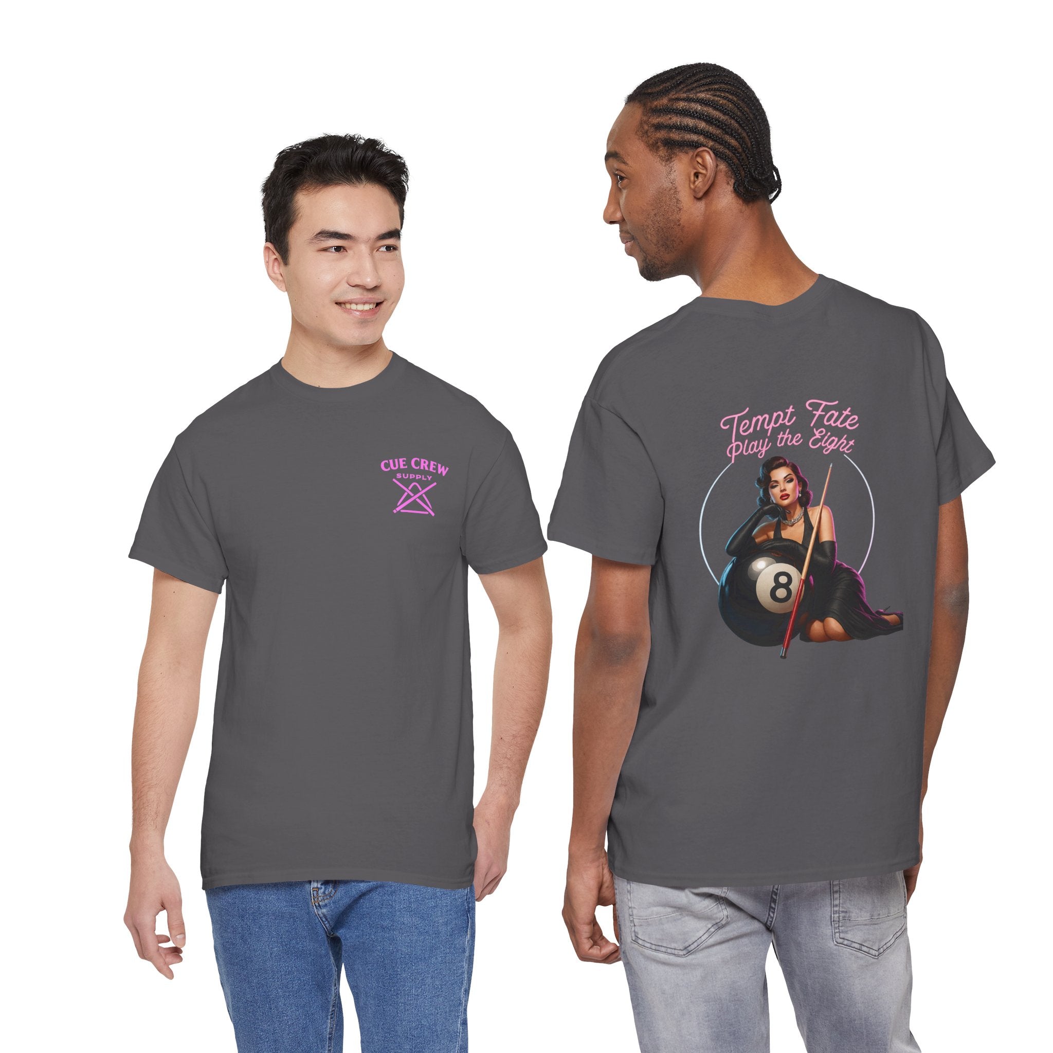 Tempt Fate Play The Eight Gildan Billiards Gildan Tee