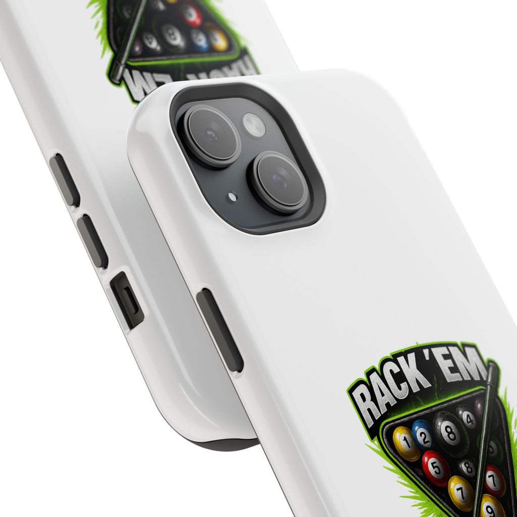 Magnetic Phone Case - Rack 'Em, I'll Wreck 'Em | Cool Custom Impact-Resistant Cases for Gamers & Pool Lovers, Perfect Gift for [...]