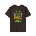 Wishing for Lucky Shots! Funny St. Patrick's Day Pool Player T-Shirt | Irish Billiards Graphic Tee | Front & Back Print