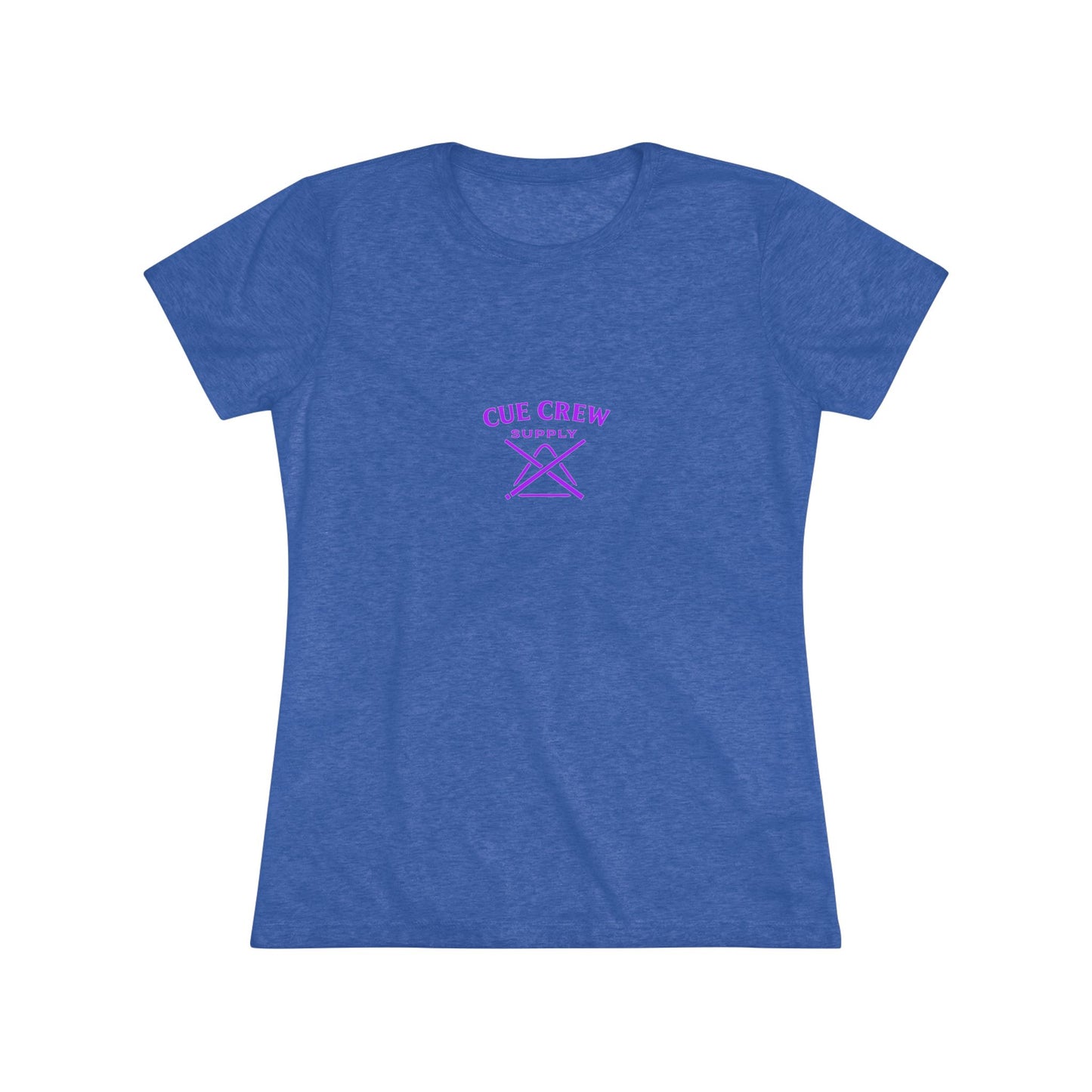 Cue Crew Ladies Next Level Women's Tri-Blend Tee