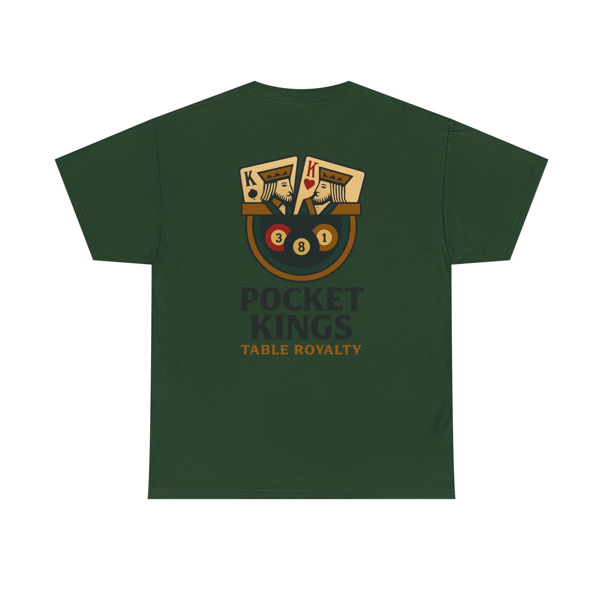 Pocket Kings Table Royalty Billiards Tee