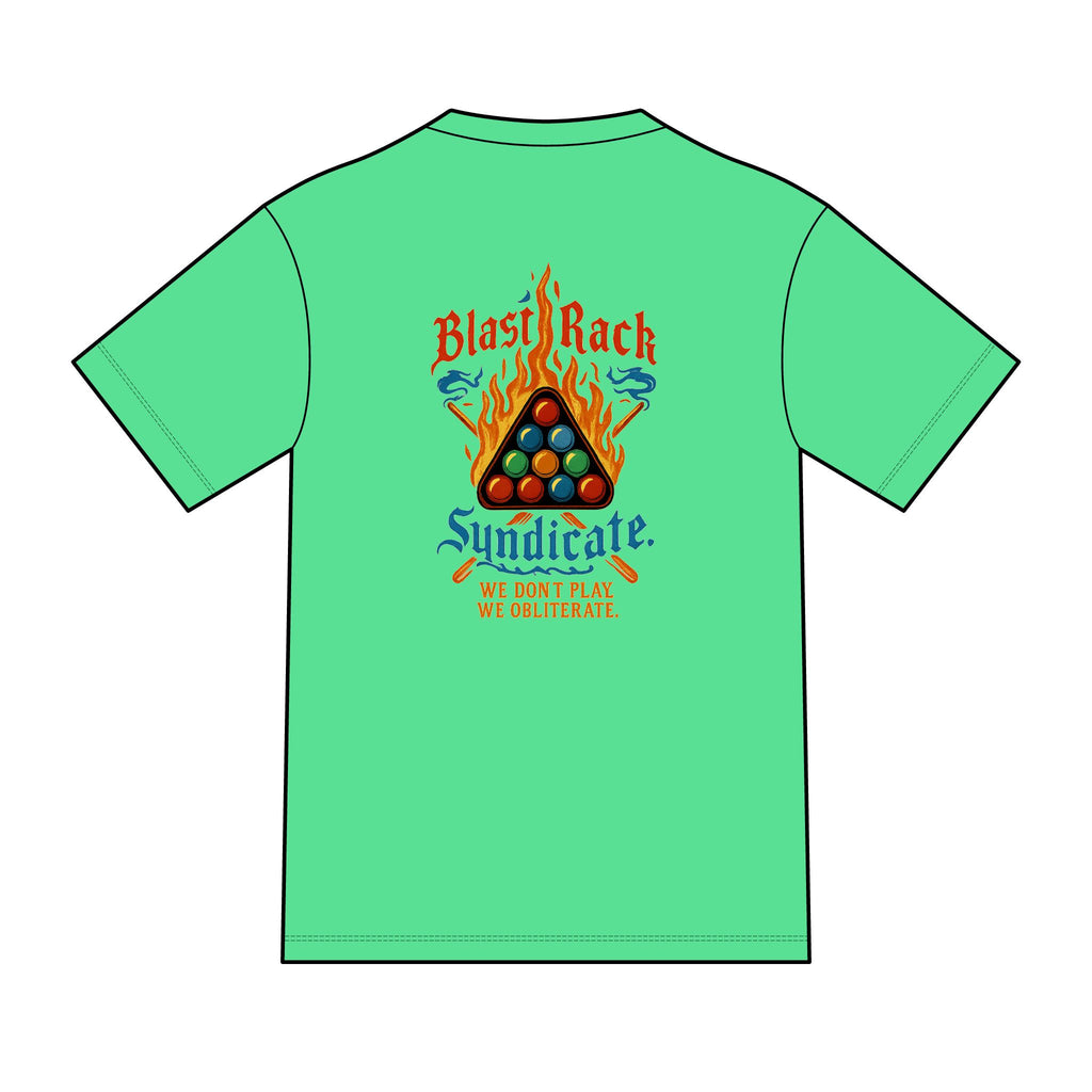 Blast Rack Syndicate Billiards Tri-Blend Tee