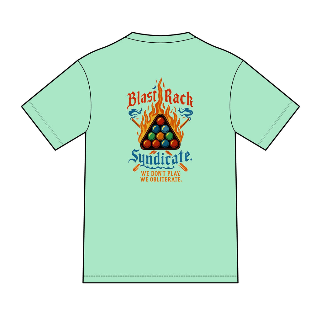 Blast Rack Syndicate Billiards Tri-Blend Tee