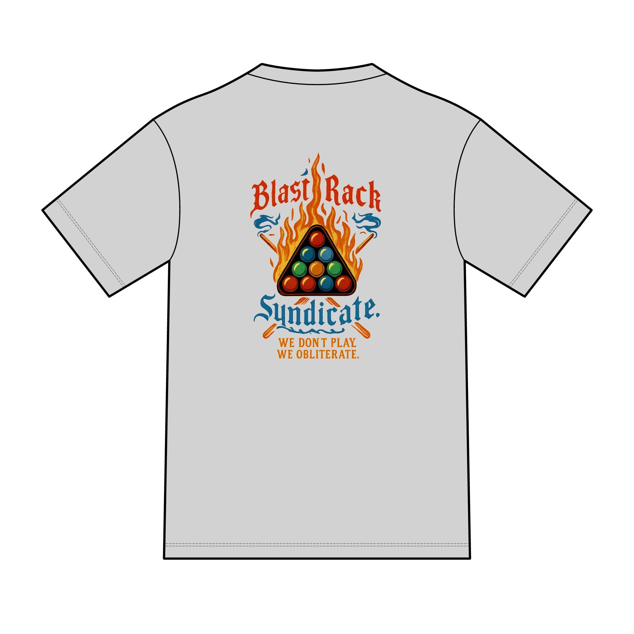 Blast Rack Syndicate Billiards Tri-Blend Tee