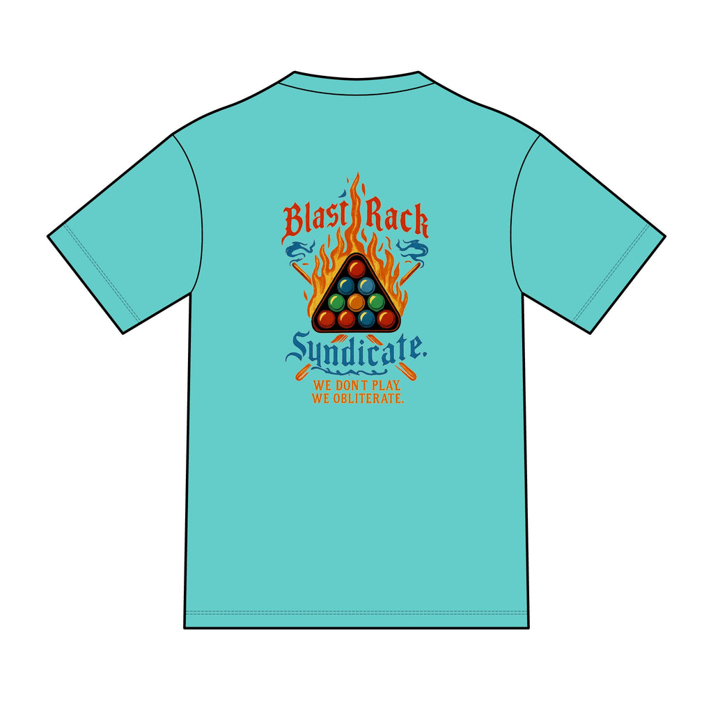 Blast Rack Syndicate Billiards Tri-Blend Tee