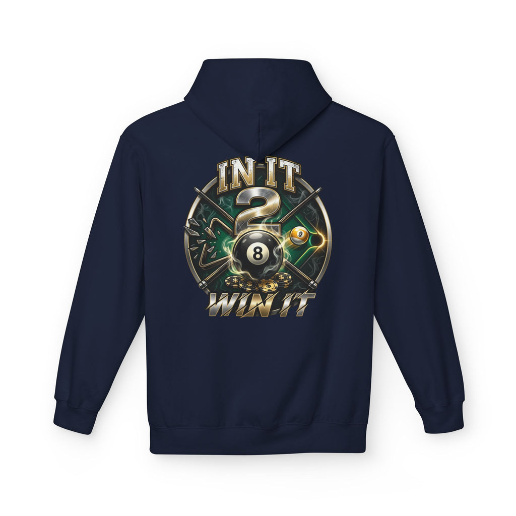 In It 2 Win It Pool Player Hoodie | Lucky 8 Ball & 9 Ball Billiards Graphic Hoodie | Cue Crew Supply
