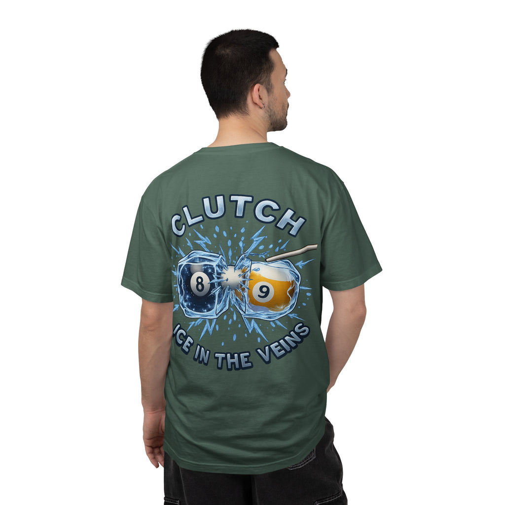 Clutch: Ice in the Veins Billiards Comfort Colors Tee