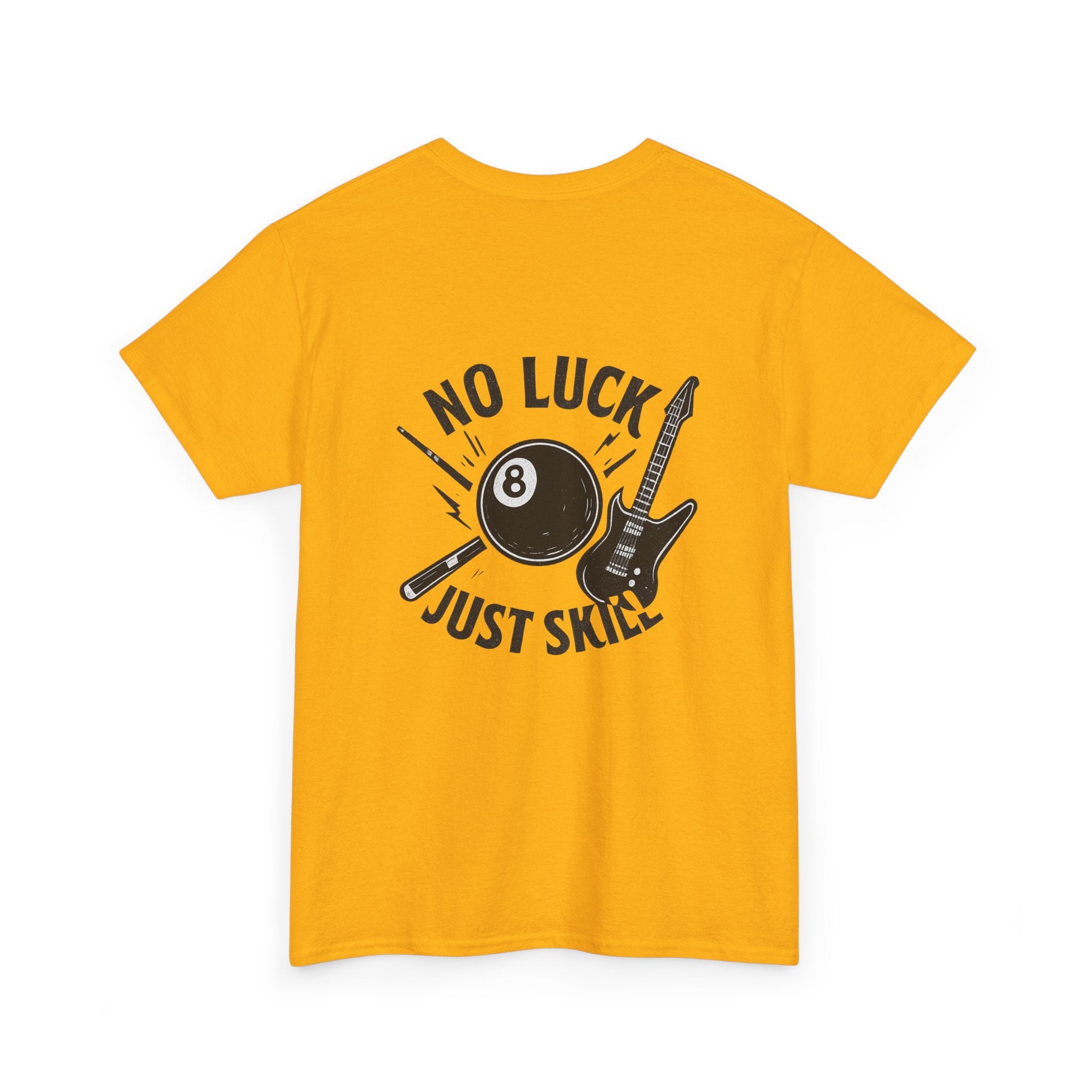 No Luck Just Skill Billiards Tee