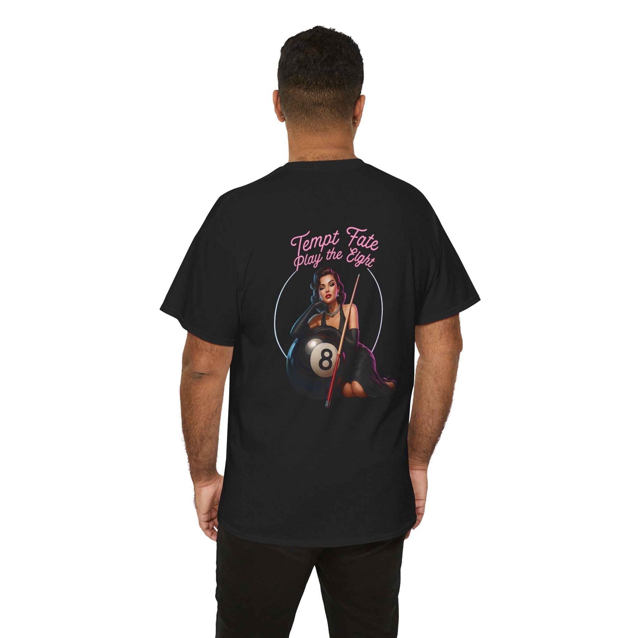Tempt Fate Play The Eight Gildan Billiards Gildan Tee
